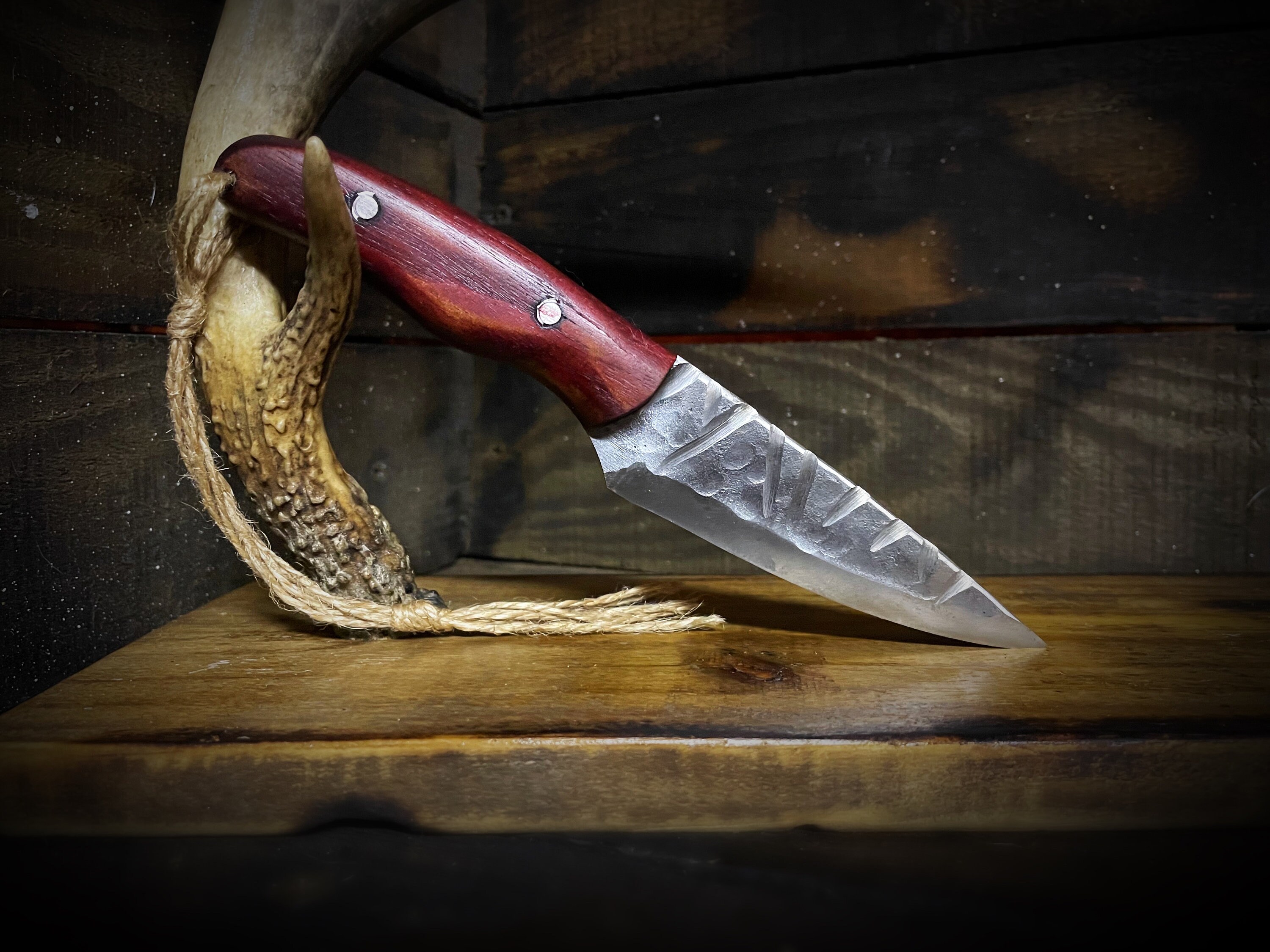 Iron Age Puukko with Wooden Handle - Irongate Armory