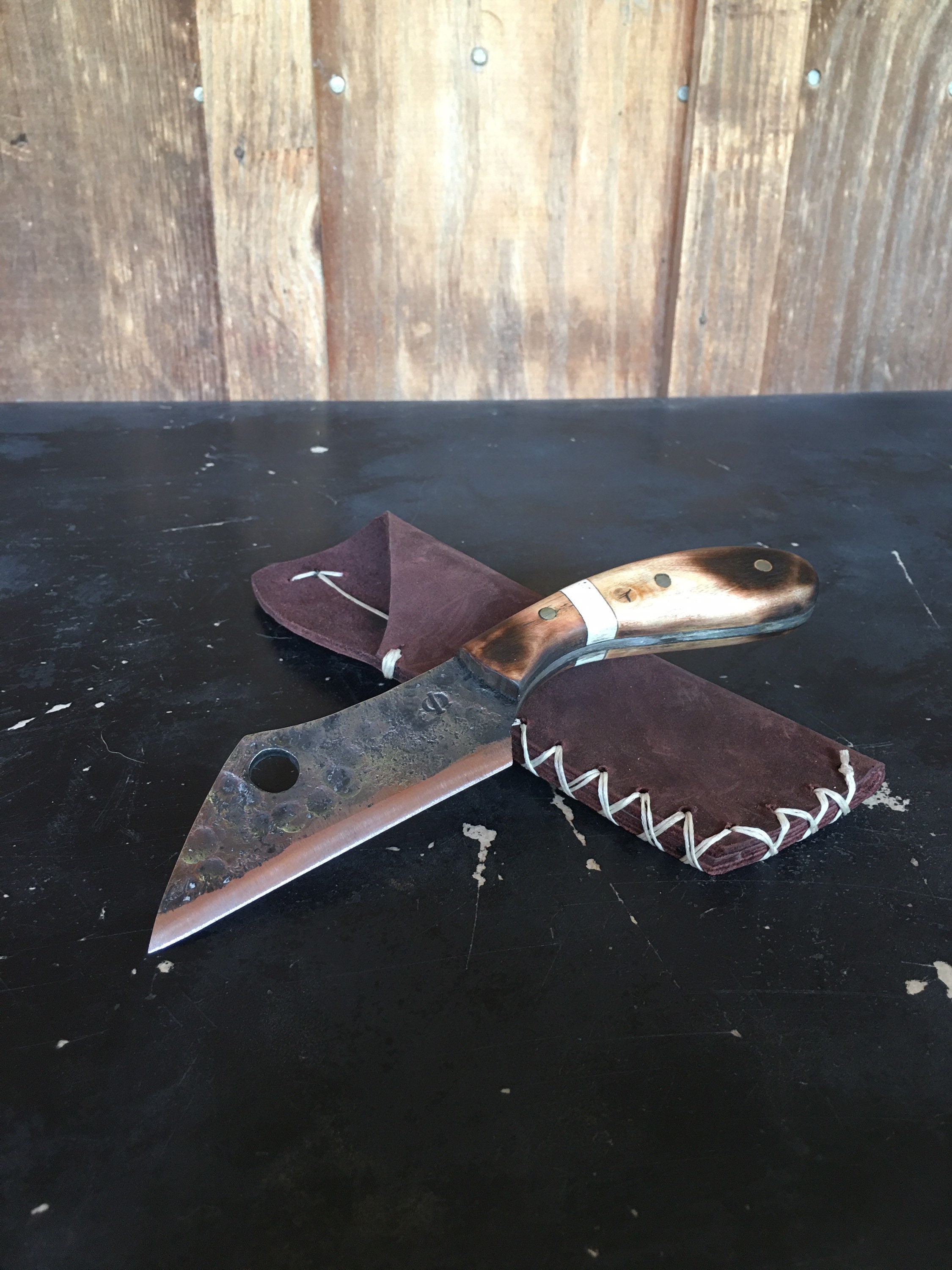 Hand EDC Mini Cleaver Etsy