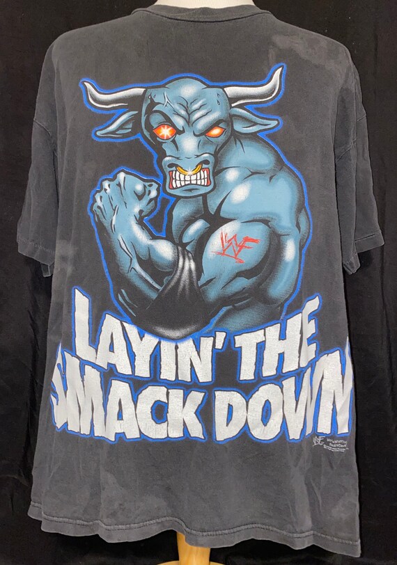 Smack Down WWE T Shirt Sz XL 