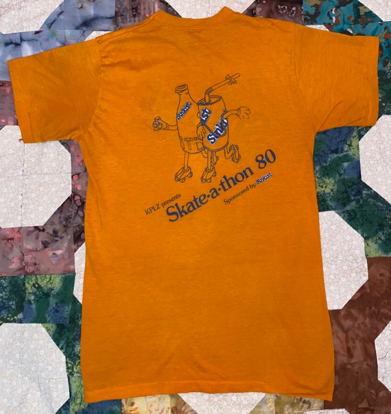 1980 Sunkist Good Vibrations Seattle Skate-a-Thon T S… - Gem
