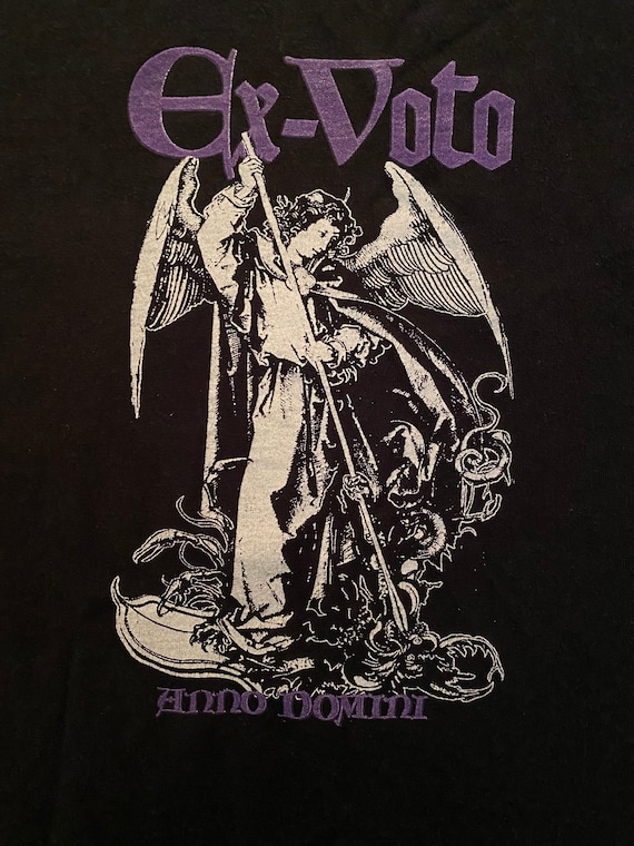 Ex-Voto T Shirt Sz L Death Rock Christian Death S… - image 2