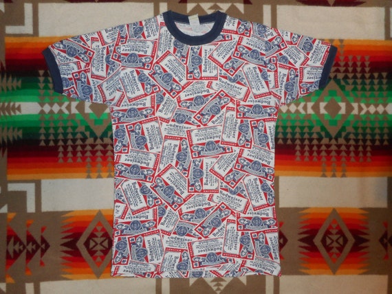 Budweiser Beer All Over Print T Shirt 