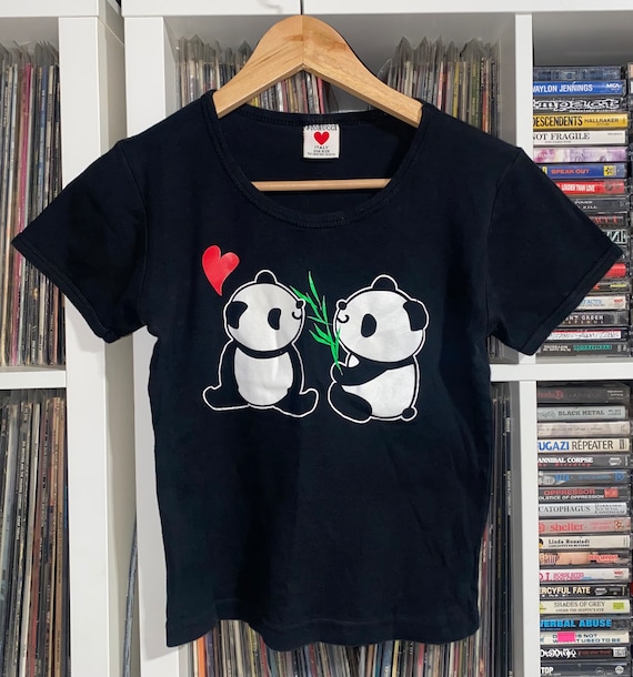 Vintage fiorucci Pandas Shirt Baby Tee - image 1