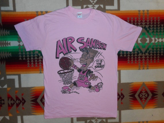 Air Sampson T Shirt Sz S Bootleg Bart The Simpsons