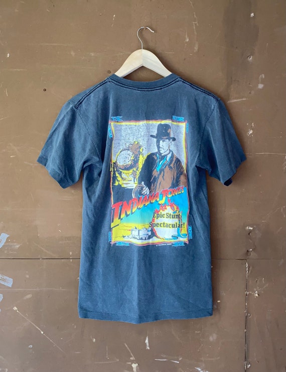 Vintage Indiana Jones T Shirt Lucasfilm Disney - image 1