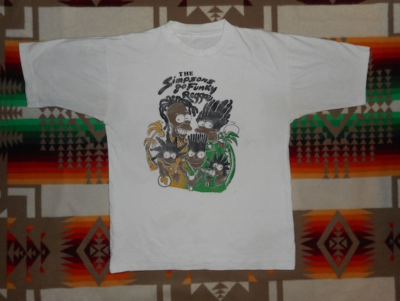 The Simpsons Go Funky Reggae T Shirt Sz Small Boot