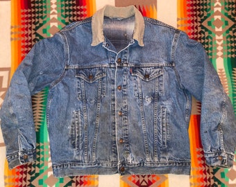 Flannel Lined Levis - Etsy