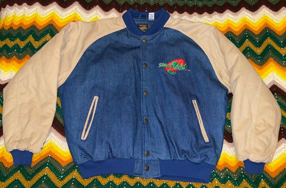 Deadstock Space Jam Varsity Jacket Sz L 