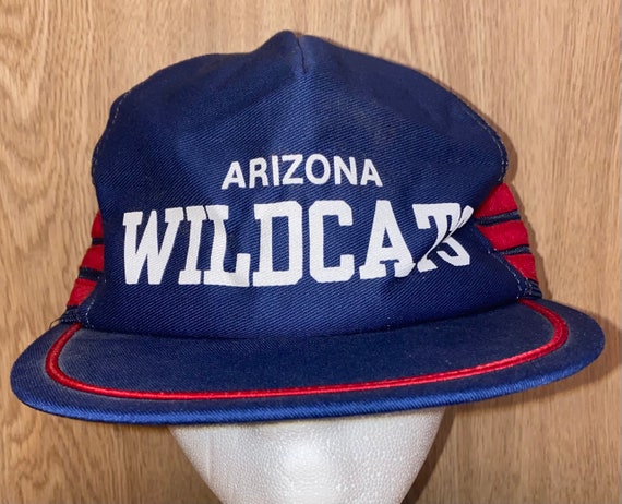 Vintage Arizona Wildcats Three Stripe Trucker Hat - image 1