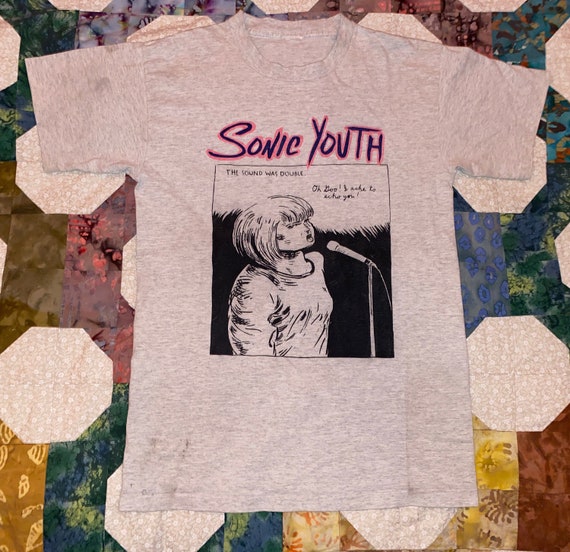 Vintage Sonic Youth Goo T Shirt Raymond Pettibon - image 1