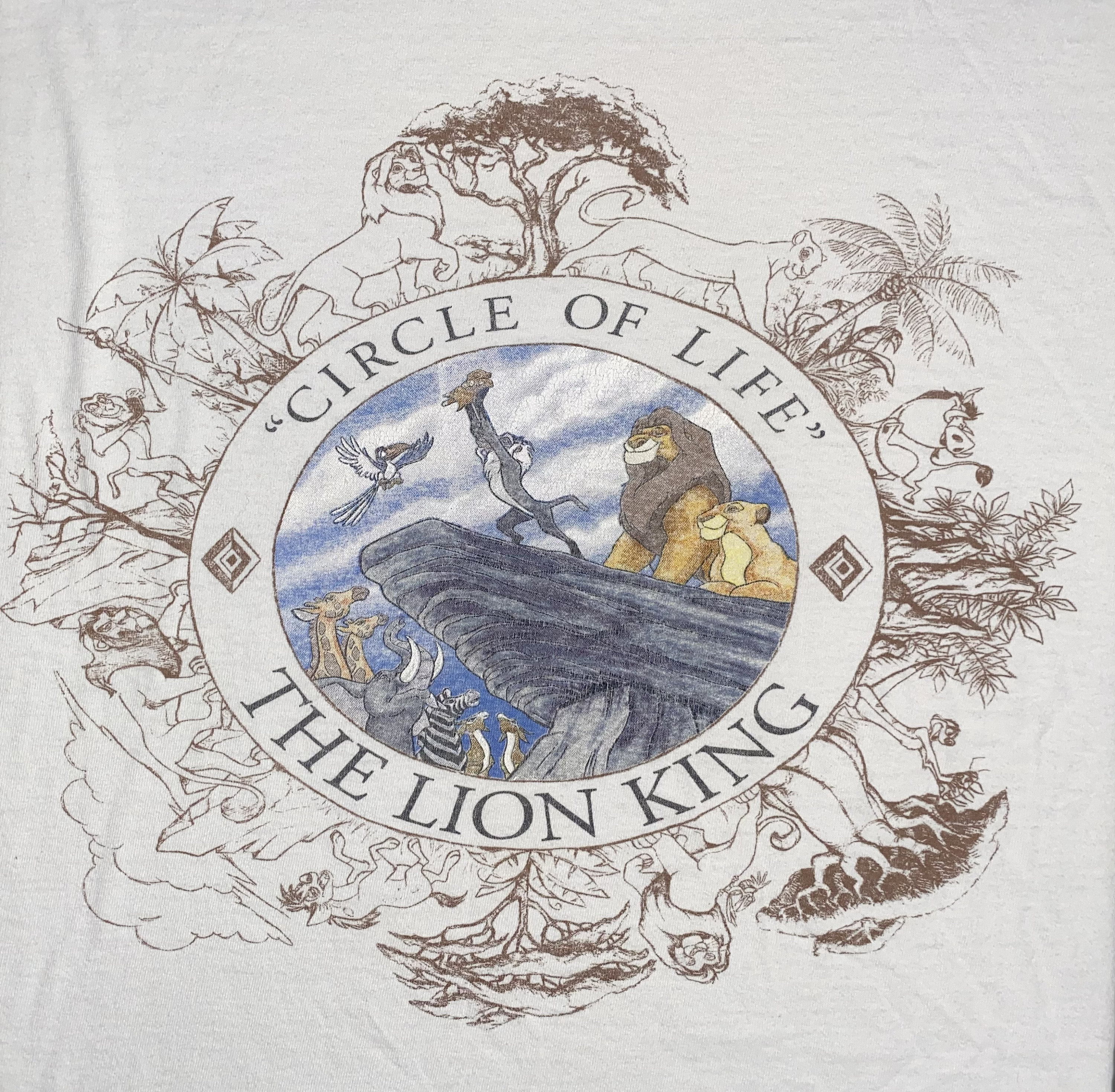 Vintage the Lion King Circle of Life King Disney T Shirt - Etsy