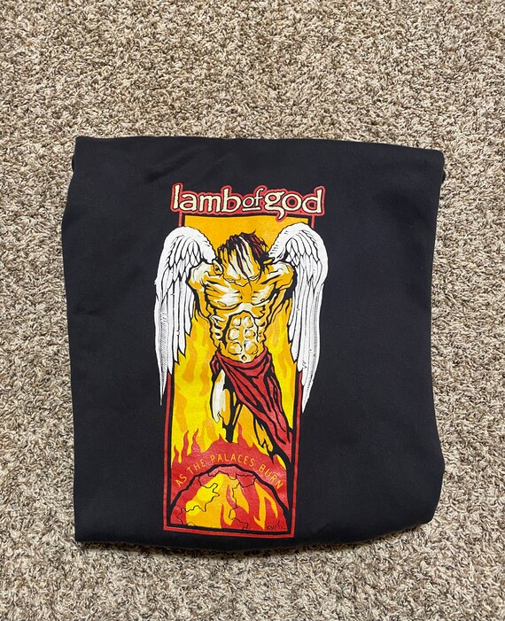 Vintage Lamb Of God Zip Up Hoodie Gem