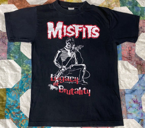 Vintage Misfits Legacy Of Brutality T Shirt Samha… - image 1