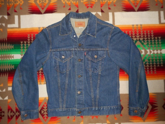 60s Levis Big E Denim Jacket Sz Small