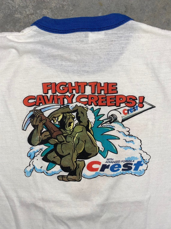 Crest Fight The Cavity Creeps Ringer T Shirt Gem