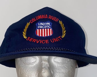 Vintage Union Pacific Railroad Snapback Hat