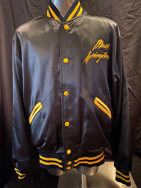 Bruce Springsteen Satin Bomber Jacket - image 2