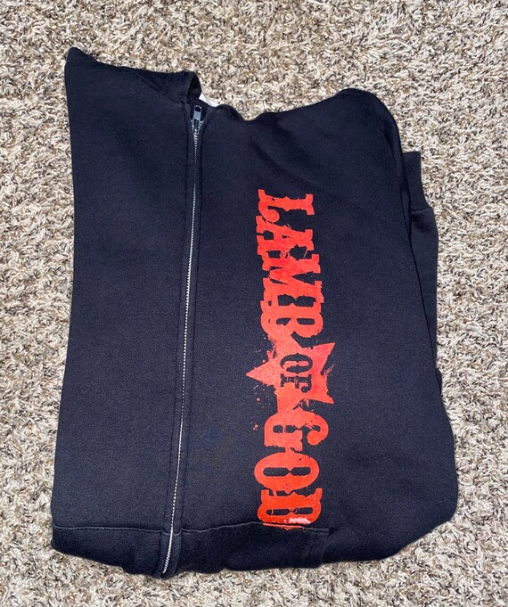 Vintage Lamb Of God Zip Up Hoodie Gem