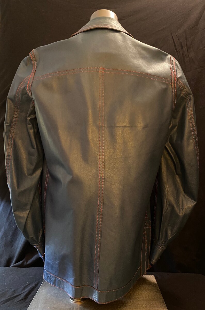 blue western jacket