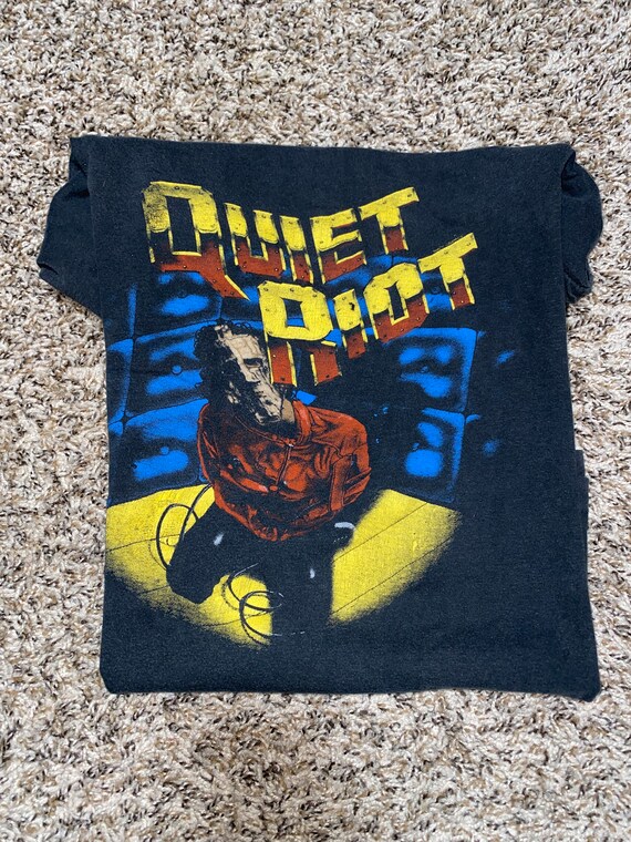 Vintage Quiet Riot Metal Health T Shirt 1983 - image 3