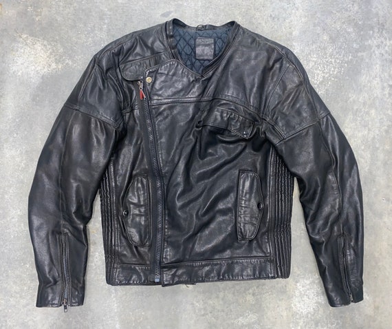 Vintage Hein Gericke Harley Davidson Leather Moto… - image 1