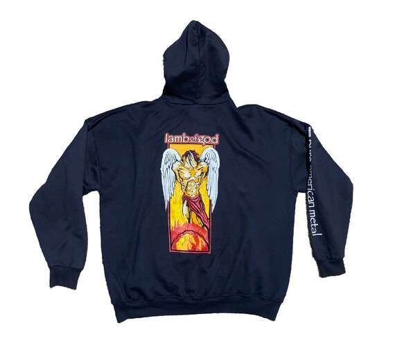 Vintage Lamb Of God Zip Up Hoodie Gem