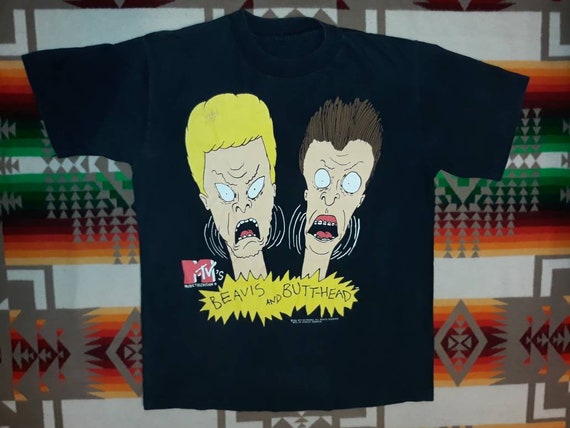 Beavis And Butthead T Shirt Sz L