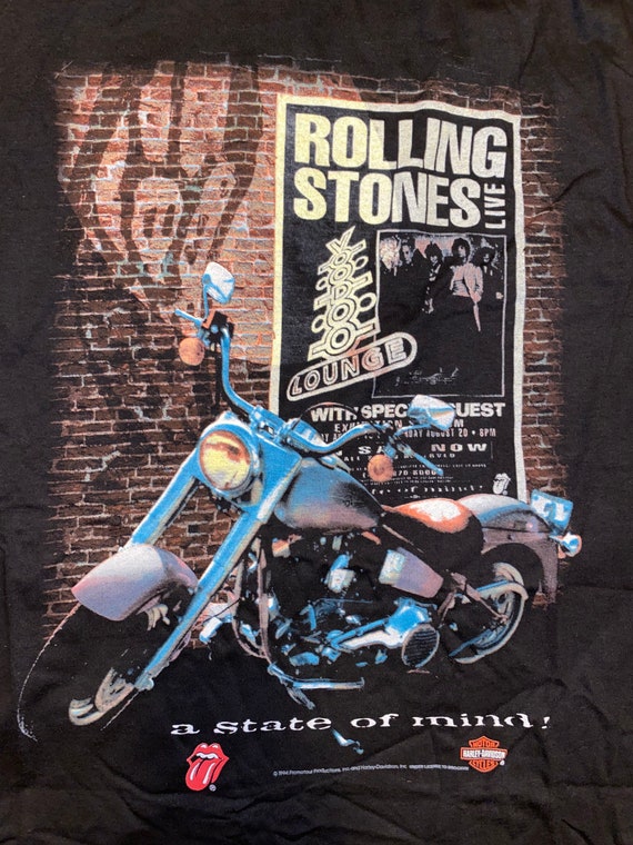 Vintage NWT The Rolling Stones A State Of Mind Ha… - image 2