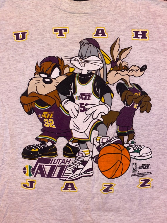 Utah Jazz Basketball Looney Tunes T Shirt - Etsy | T-Shirts