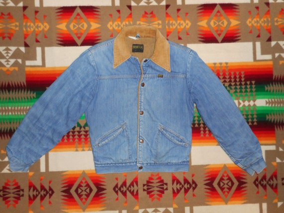 Maverick Trucker Rancher Lined Jacket Sz Small