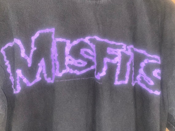 Misfits Die Die My Darling T Shirt Blue Grape Sam… - image 3