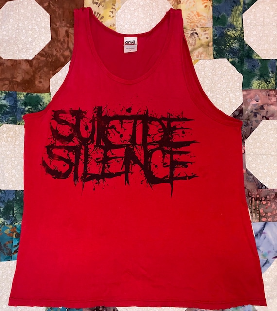 Vintage Suicide Silence Tank Top Shirt Deathcore … - image 1