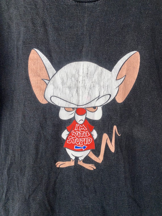 Animaniacs T Shirt Pinky And The Brain - Gem