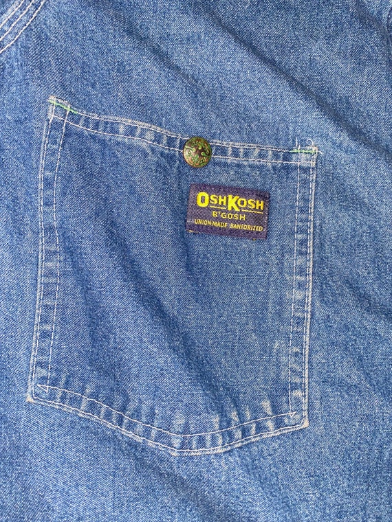 Vintage OshKosh B’gosh Chore Jacket Sz 46R - image 4