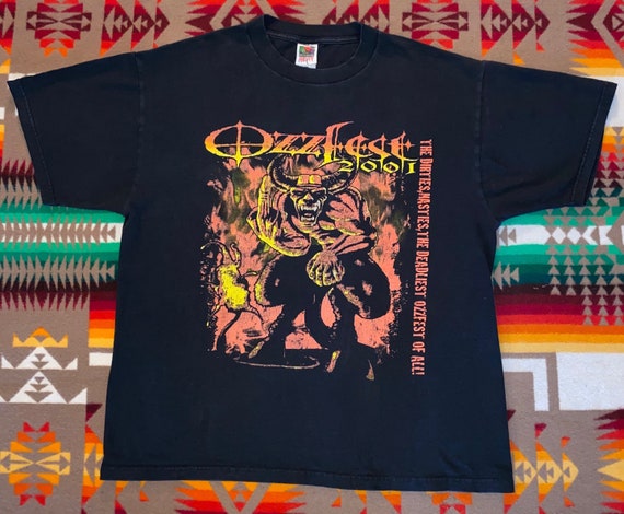 Ozzfest 2001 T Shirt Sz XL