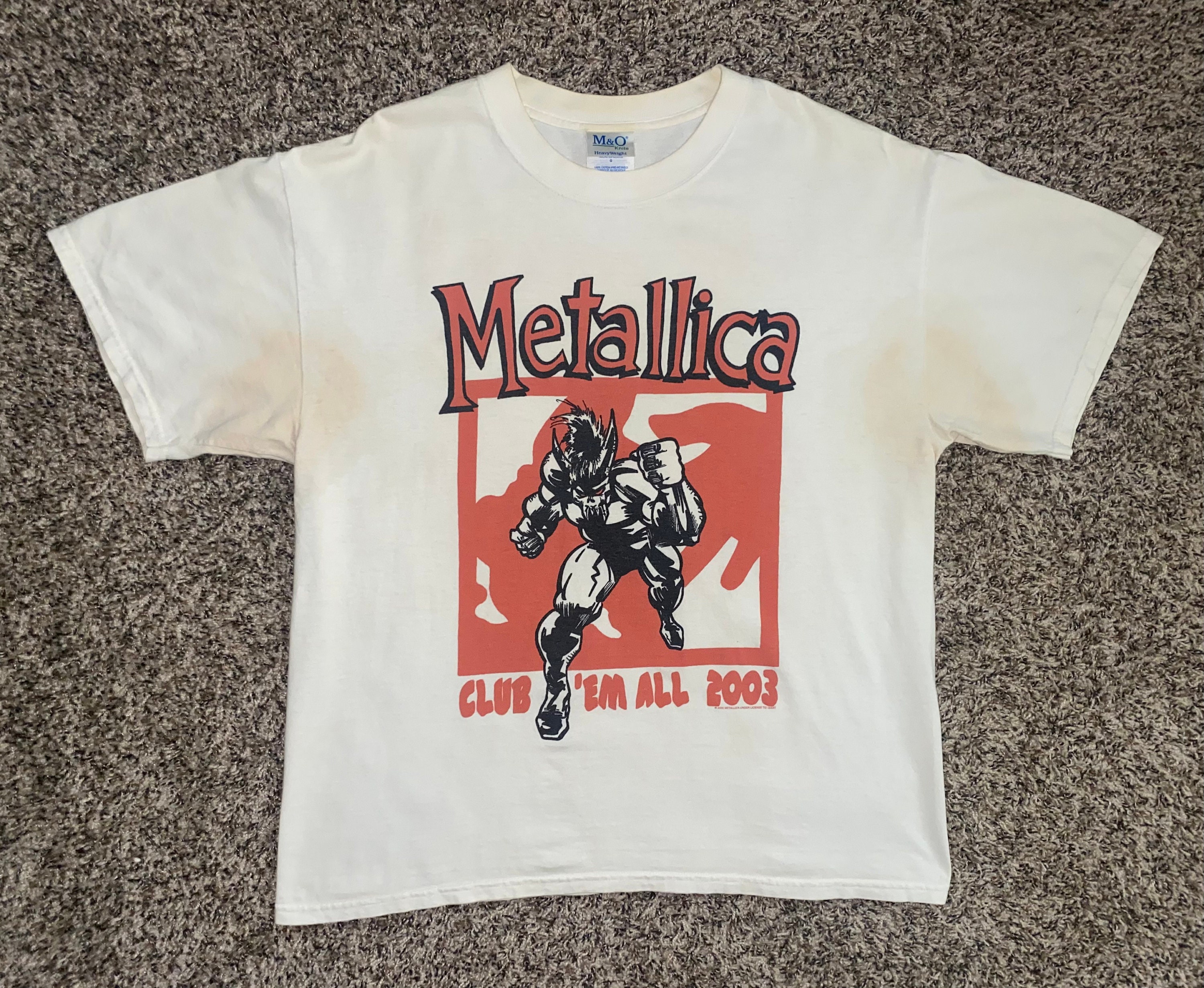 Vintage Metallica Fan Club T Shirt 2003 - Etsy