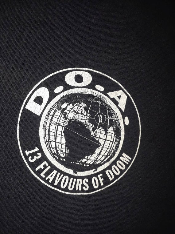 D.O.A. 13 Flavors Of Doom Long Sleeve T Shirt Sz … - image 2