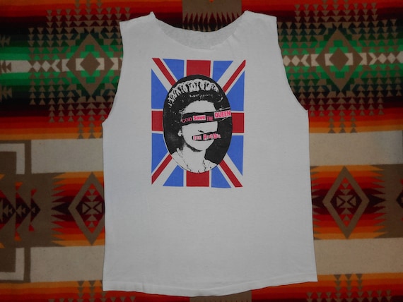 Vintage Sex Pistols T Shirt Size Medium The Clash… - image 1