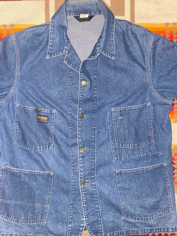 Vintage OshKosh B’gosh Chore Jacket Sz 46R - image 3