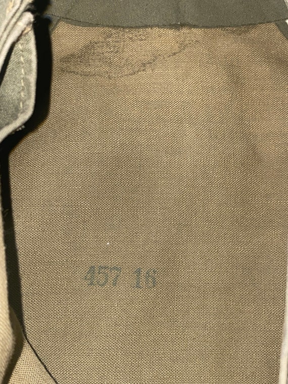 Vintage WW2 Smock Front Laced Rain Jacket US Navy - image 4