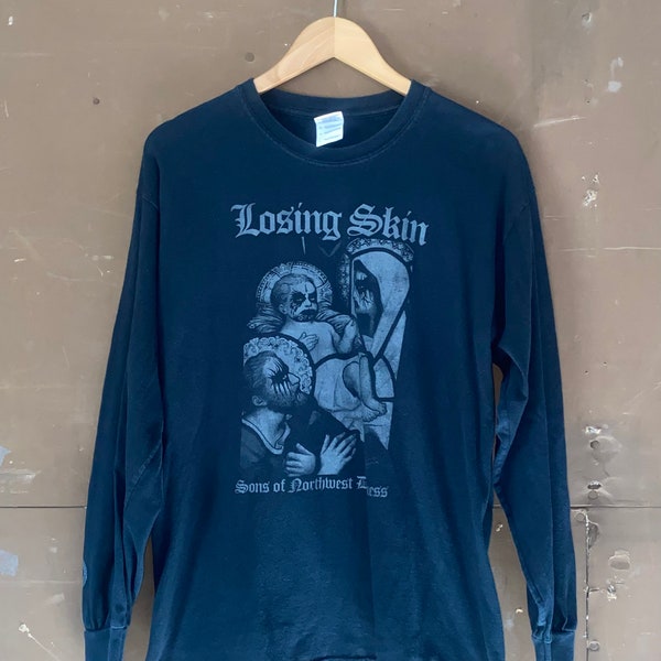 Losing Skin Long Sleeve T Shirt Integrity Gehenna Cursed Trap Them Tragedy Darkthrone Pulling teeth