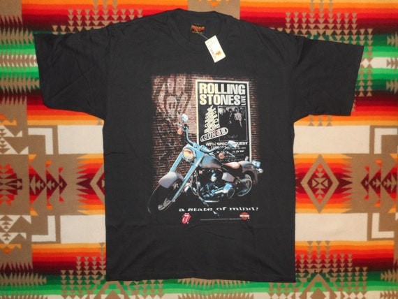 Vintage NWT The Rolling Stones A State Of Mind Ha… - image 1