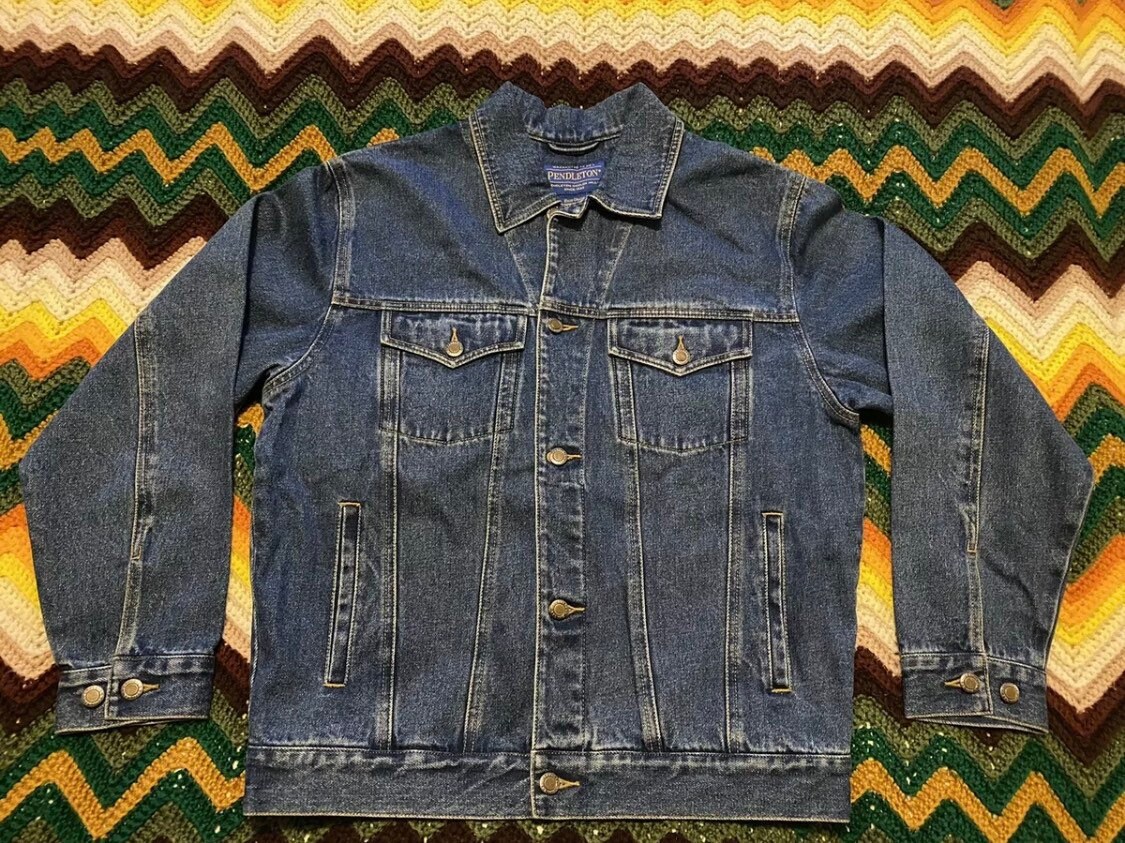 Pendleton Denim \u0026 Wool Blanket Jacket 