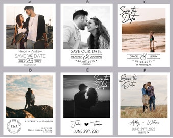 Save The Dates Magnets Etsy