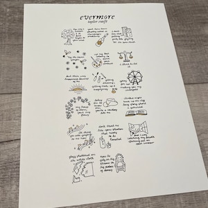 Evermore Album Art Print