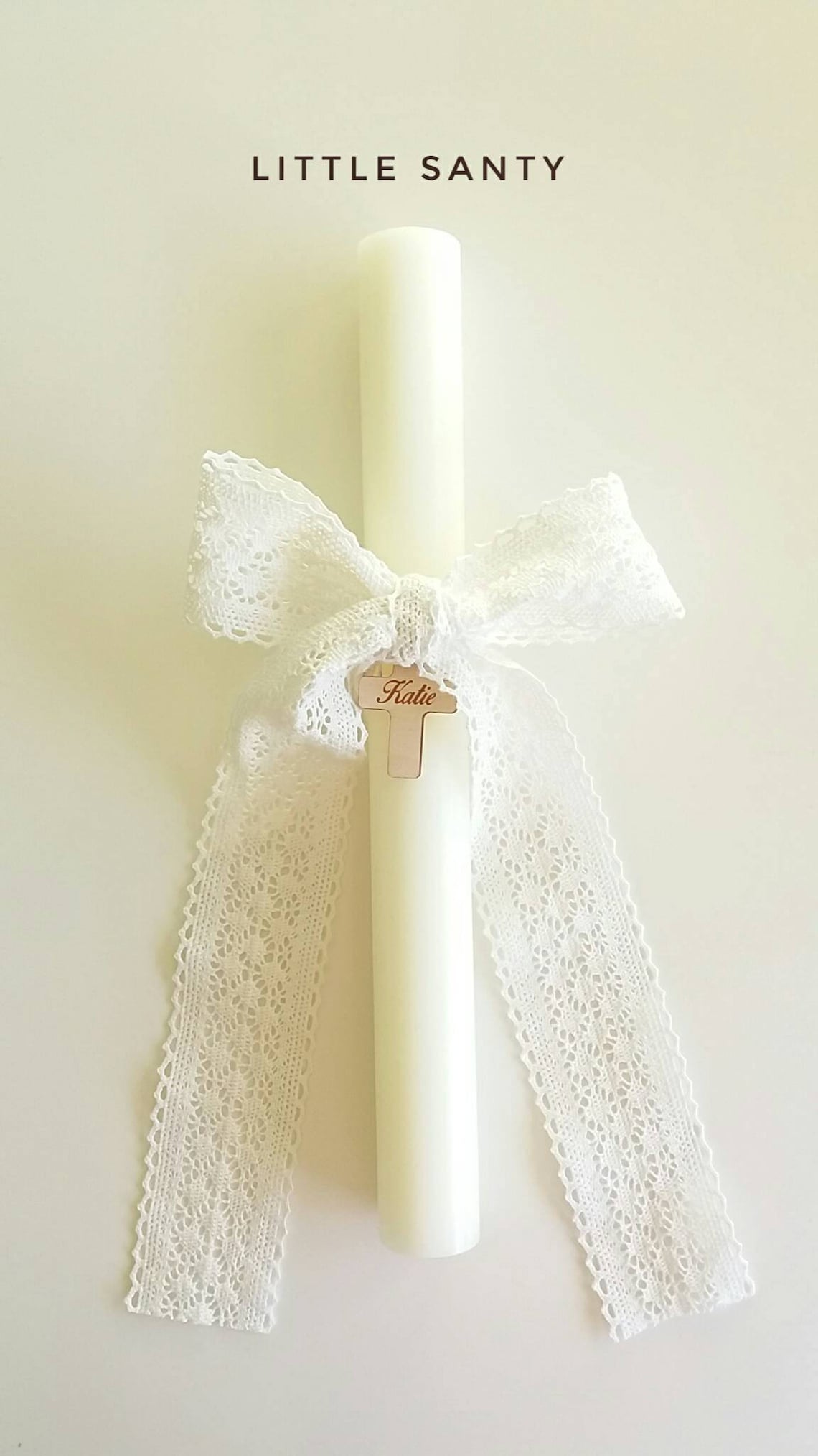 Baptism Candle. Personalised Baptism Candle. Christening Etsy