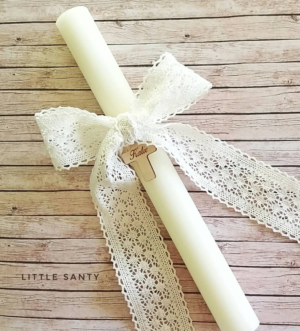 Baptism Candle. Personalised Baptism Candle. Christening Etsy