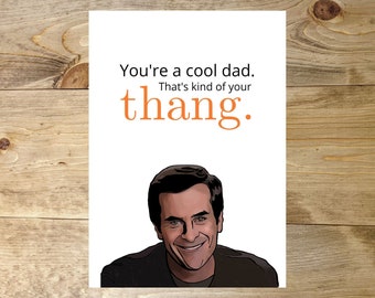 Phil Cool Dad Father's Day Greeting Card