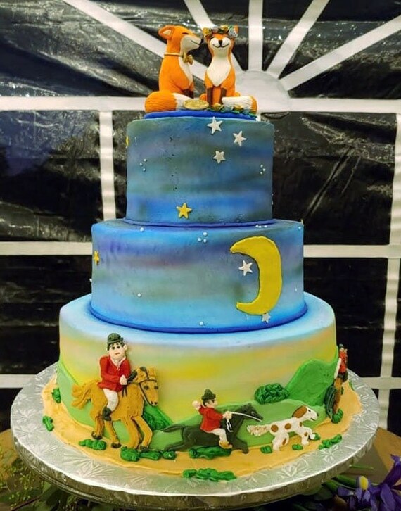 fuchs kuchen topper hochzeit susse fuchs hochzeit wald kuchen etsy