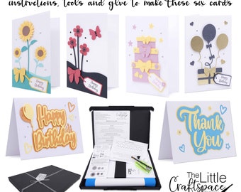 Card Making Kits For Adults - Craft Starter Kits - Beginners Card Making Kits -DIY Greeting Card Making Kit - Card Making Gift